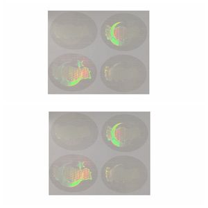 <span class=keywords><strong>Film</strong></span> <span class=keywords><strong>autocollant</strong></span> holographique <span class=keywords><strong>transparent</strong></span> <span class=keywords><strong>de</strong></span> sécurité pour cartes PVC avec laminage thermique - Product Image 5