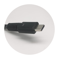 Câble tressé USB-C PD haute puissance 140W pour chargeur d'ordinateur portable avec protection OTP/OVP, compatible avec adaptateur secteur pour ordinateur portable 28V 5A