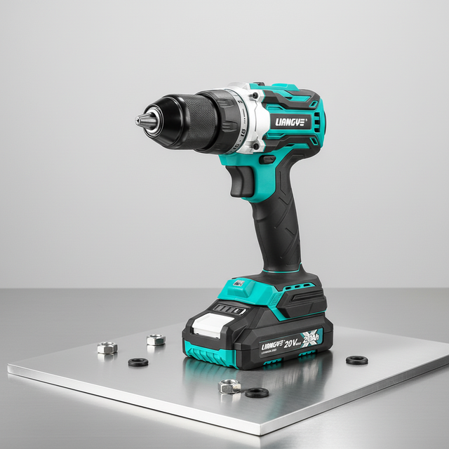 LCD787-8S OEM Li-Ion Battery Cordless Drill for Professional Metal Working 50NM Max Torque Brushless Choice for Pros
