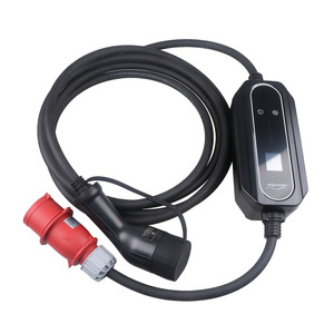 เครื่องชาร์จรถยนต์ไฟฟ้าแบบพกพา 22KW 32A มาตรฐานยุโรป สำหรับใช้ในบ้าน พร้อมกำลังไฟขาออก 11KW - Product Image 6