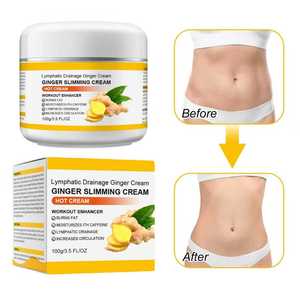 Gel Amincissant Bio <span class=keywords><strong>Anti</strong></span>-<span class=keywords><strong>Cellulite</strong></span> et <span class=keywords><strong>Crème</strong></span> Chauffante Ventre Plat au Gingembre pour Raffermir la Taille – Ingrédients pour une Perte de Poids <span class=keywords><strong>Efficace</strong></span> - Product Image 2