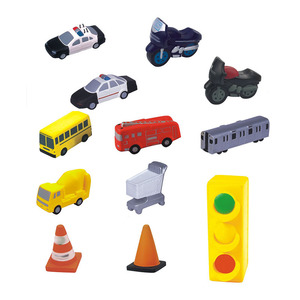 Bolas antiestrés PU personalizadas Camión contenedor PU Semis Stress Reliever - Product Image 4