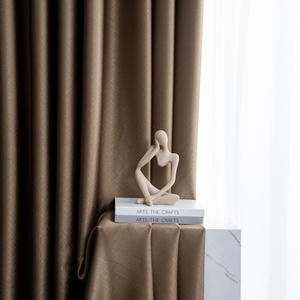 Parasole in rilievo oscurante tende tende Ready-Made con rivestimento per finestre - Product Image 4