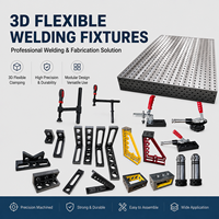 Kit de fixation pour travaux industriels, plateforme de soudage 3D, gabarits de positionnement de haute précision, pinces pour travaux de soudage