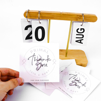 Personalizado de lujo de hoja de oro en relieve tarjetas de felicitación postales de negocios de papel de impresión de tarjetas de embalaje gracias tarjetas de regalo de Navidad