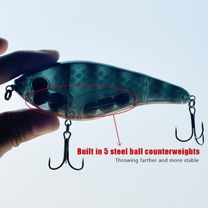 Lvde Musky <span class=keywords><strong>Buster</strong></span> jerkbait Mồi Câu Cá 115mm/36.4g VIB Mồi Câu Cá chậm chìm cho cá chẽm biển - Product Image 4