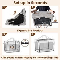 Sac à dos pour animaux de compagnie extra large pour 2 chats, durable, portable, à parois souples, pour les voyages en intérieur et en extérieur, personnalisable