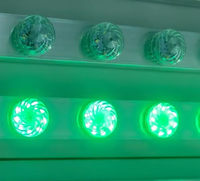 Lampes LED RGBW préprogrammées 45MM AC24V pour cabochons automatiques, étanches IP65, pour parcs d'attractions, type Turbo