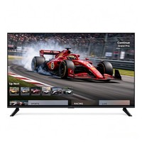 TV LED Layar Besar 32 55 65 75 Inci 4K UHD Layanan OEM Televisi Home Theater