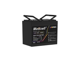 Baterai LiFePO4 Mini 12.8V 100Ah dengan Proteksi Suhu Rendah, BMS 100A, Baterai Lithium Isi Ulang 12V 100Ah untuk RV dan Berkemah - Product Image 1