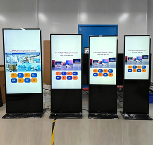 43/50/55/65/75/85/98 Inch 4k touch screen led display kiosk for digital signage & menu board 55 inch floor standing monitor - Product Image 4