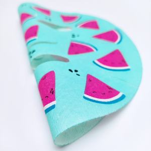 Pasokan pabrik masker lembaran wajah pola cetak semangka lucu kustom - Product Image 6