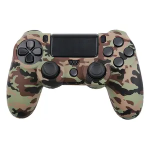 Beschermende Aangepaste Game Controller Siliconen Hoes Hoes Hoes Gel Grip Rubber Voor Slanke Pro Ps4 Playstation 4