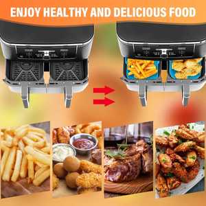 Revêtement de friteuse à air en silicone alimentaire personnalisé, antiadhésif et réutilisable, pour la cuisson et la pâtisserie à domicile - Product Image 4
