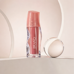 Brillo Labial Vegano con Tubo y Pincel Pequeño, Logotipo Personalizado, Antiadherente, Aspecto Natural para OEM ODM - Product Image 3