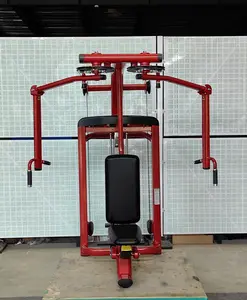 Grosir klub Gym peralatan kebugaran Pin dimuat pilihan mesin latihan dada terbang/belakang Delt