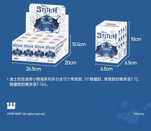 Figura Coleccionable POP Stitch Serie <span class=keywords><strong>Little</strong></span> Emotions, Caja Ciega de PVC, Juguete Sorpresa, Decoración, Figuras Misteriosas Lindas, Regalo - Product Image 3