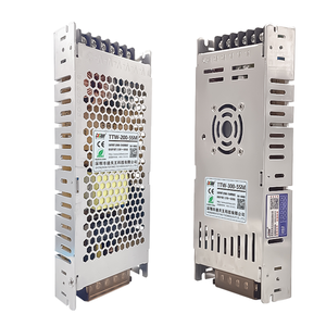 AC 220V เป็น DC 5V 40A แหล่งจ่ายไฟแบบสวิตชิ่ง SMPS กำลังไฟ 101-200W รุ่นบางเฉียบ - Product Image 1