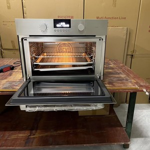 Horno eléctrico de doble capa multifunción de acero inoxidable 30 para el hogar, hornos microondas eléctricos multifunción integrados - Product Image 6