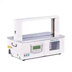 Paper Band Carton Strapping Machine Table Top Paper Opp Film Strap Paper Automatic Carton Strapping Machinery