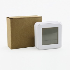 Smart <b>Digital</b> Alarm <b>Clock</b> Square Shape Battery Powered With Temperature Display For Kids Students And Elderly Back To School Use - Product Image 1