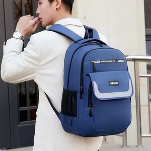 Hot Selling Reflective Strip Oxford Mochila Waterproof Unisex Laptop <b>Backpack</b> 20-36L <b>Students</b> Business Leisure Fashionable - Product Image 2