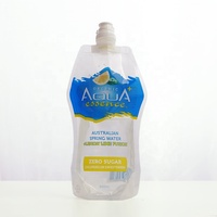 Pochette à bec verseur pour sac à eau liquide réutilisable Doypack avec capuchon à rabat