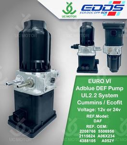 Pompe à AdBlue <span class=keywords><strong>DEF</strong></span> / Pompe à urée EURO6 UL2.2 Ecofit 12v-24v 2208766, 5506956, 2115624, A06X234, 4388105, A052Y - Product Image 5