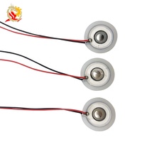 Disco Atomizador Piezoeléctrico Microporoso de Cerámica de 10 mm y 12 V, Elemento Atomizador Ultrasónico
