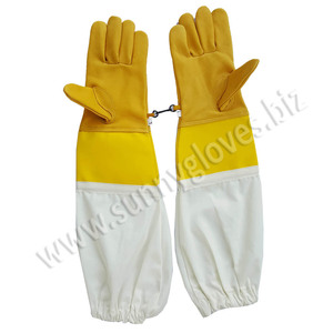 ขายดีที่สุดหนังแพะเลี้ยงผึ้งป้องกัน-ถุงมือ - Product Image 6