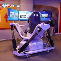 Macchina da gioco da corsa Indoor simulatore vr ad alta velocità auto da corsa 5 Dof simulatore di gioco di corse automobilistiche simulatore di guida