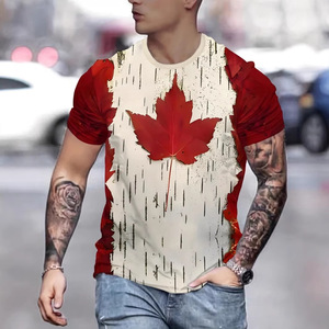 Canada <b>Soccer</b> Jersey Sublimated Print Crew Neck Unisex Adult Breathable All Seasons Football Apparel - Product Image 2