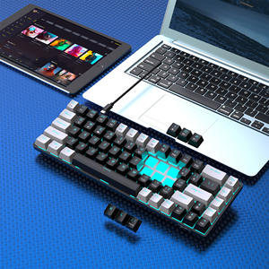 Clavier de jeu mécanique V800 rétroéclairé par LED, compact, 68 touches, Mini clavier de bureau filaire, câble USB pour ordinateur portable, accessoires de jeu - Product Image 5