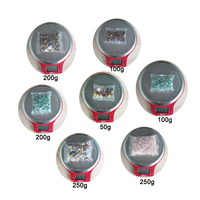 Lot en gros de pierres précieuses naturelles polies pour l'énergie et la guérison, ensemble de spécimens de pierres mélangées, produit pédagogique en cristal, coffret cadeau