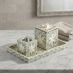Élégant brûleur d'encens Bakhoor en nacre religieux, cadeau haut de gamme, décoration d'intérieur du Moyen-Orient, vente en gros Vietnam - Product Image 3
