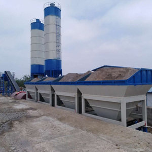 โรงงานผสมคอนกรีตเคลื่อนที่ขนาดเล็กแบบพกพา 25 ลบ.ม./ชม. พร้อมไซโลเก็บผง ด้วยเทคโนโลยีใหม่ - Product Image 1