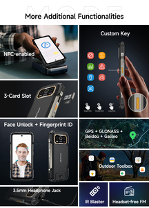 Téléphone robuste Ulefone Armor 27T avec caméra d'imagerie thermique, charge rapide 4G, 12 Go de RAM, 256 Go de stockage, caméra de vision nocturne 64 MP, smartphone mobile intelligent - Product Image 2