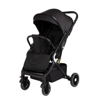 2023 vente chaude léger Vintage luxe Beige gris bébé Prime poussette compacte 3 en 1