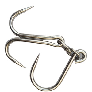 Ganchos de Carnicero para Colgar Carne, de Acero Inoxidable 304, Resistentes al Óxido, para Ahumar y Curar - Product Image 1