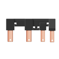 Barre omnibus modulaire à épissure série DPN+2P, type broche, en cuivre, pour boîtier de distribution, connexion MCB, sans découpe, CE