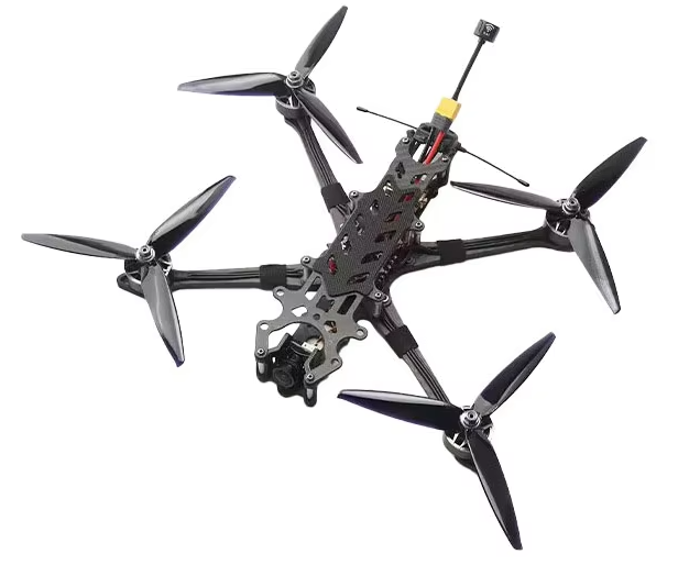 7 Inch Long Range 10km 32min FPV Drones with Camera and GPS 5.8G 3W 1200TVL VTX RTF ESC High Speed Racing Drone Mini UAV