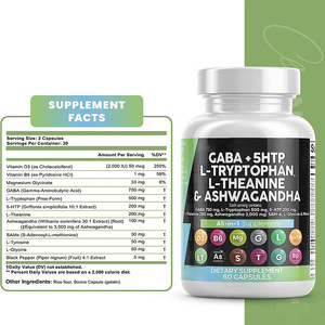 Capsules OEM L-Théanine GABA pour adultes : Apaise le stress et améliore la qualité du sommeil – Tout-en-un - Product Image 3