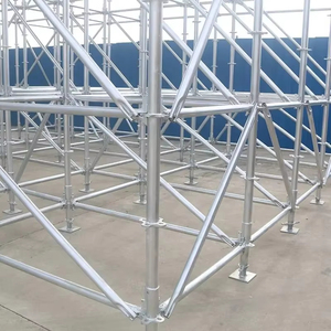 Industrial-Style Ringlock Andaime do fabricante profissional galvanizado All-Round Vertical Construção Escada