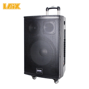 Laix Âm Thanh Công Suất Lớn Chuyên Nghiệp 2020 Loa Xe Đẩy Tiệc Ngoài Trời 180W Loa Hoạt Động Có Mic Không Dây - Product Image 2