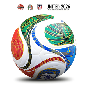Nouveau Ballon de Football en Cuir PU Léger et Durable de Haute Qualité, Tailles 4 et 5, à Panneaux Intégrés, pour 2026 - Product Image 4