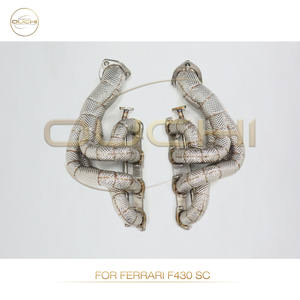 Collecteur d'échappement en acier inoxydable <span class=keywords><strong>Ochi</strong></span>, finition céramique, épaisseur 1,5 mm, pour Ferrari F430 SC, bouclier thermique, haute qualité, automobile 1 - Product Image 3