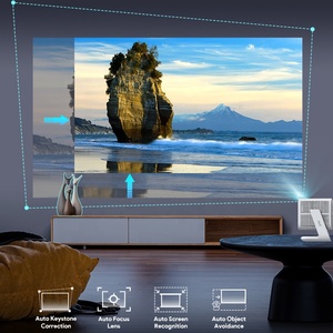 Projecteur 4K à mise au point automatique 1000 ANSI - Système certifié TV WiFi 6 BT Contrôle vocal intelligent HDR10 Projecteur de cinéma maison - Product Image 2