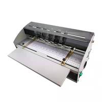 Machine électrique de rainage et de perforation de papier de bureau H500 avec moteur pour une utilisation de bureau