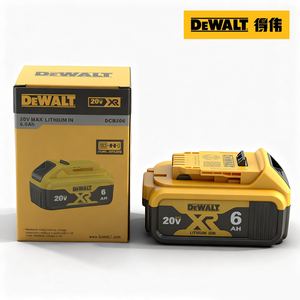 Batterie au lithium-ion originale DEWALT DCB206 20V MAX XR 6Ah, batterie haute capacité pour outils électriques sans fil, perceuse à percussion - Product Image 2
