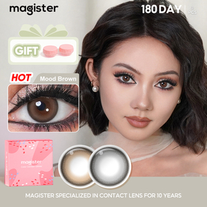 Mẫu miễn phí magister Kính áp tròng màu sắc tự nhiên ống kính mới mềm 38% nước lentes de contacto màu liên lạc cho mỹ phẩm mắt - Product Image 2